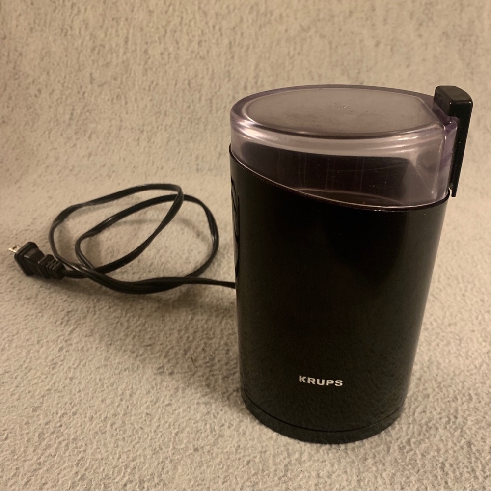 Krups coffee bean grinder